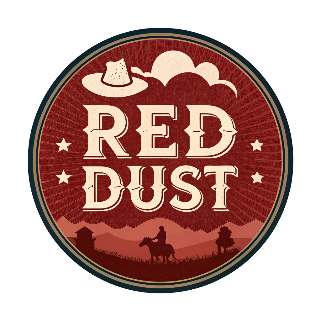 Logo Red Dust - Serveur RDR2 RP Hardcore
